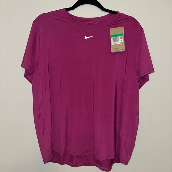 Nike Purple Dry Fit Athletic T-Shirt - Picture 1 of 3